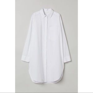 H&M Long Cotton Shirt NWT